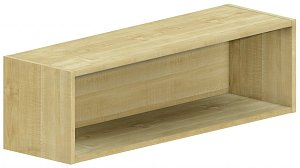 Horní skříňka otevřená 100x30x30cm - Wenge