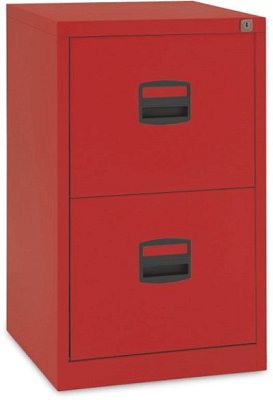 Kovové kartotéky BISLEY - Světle šedá RAL 7035