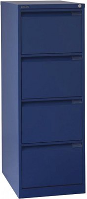 Kovové kartotéky BISLEY - Světle šedá RAL 7035