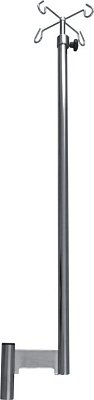 Infúzny stojan vysunutý, nerezový