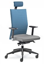 Kancelárska stolička - Element 435-SYS - modrá / sivá