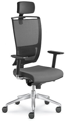 Kancelárska stolička - Lyra Net 201-SYS-F80-N6 - Béžová