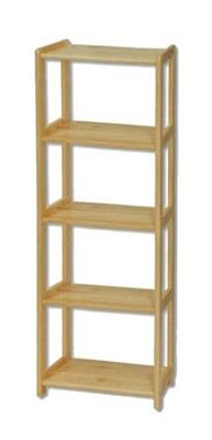 Regál z masívnej borovice š.70xv.150xhl.30cm - Borovica