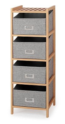 Regál REG 10 28x26x83cm - Přírodní