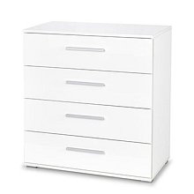 Komoda 77x40x82cm - Bílá