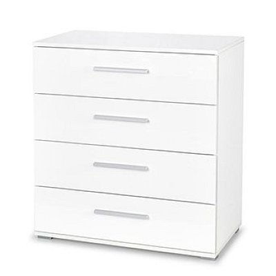 Komoda 77x40x82cm - Bílá