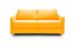  Ema pohovka dvoumístná 161x98x88 - Žlutá