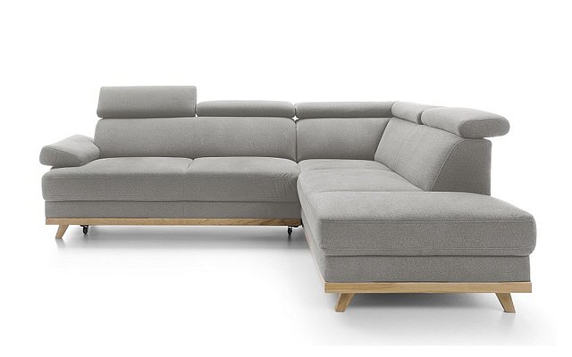 MEMO rohová sedacia súprava, orientácia pravá strana 255x206x82 - Sivá