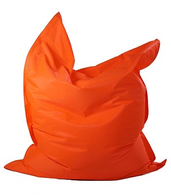 Sedací pytel - Wavelet 130x110x27cm - Oranžová