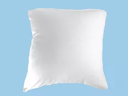 Dekorační povlak na polštářky jersey 40x40cm - Bílá