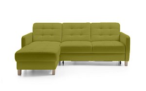 ELIO rohová sedací souprava, orientace levá strana 230x173x94 - Zelená