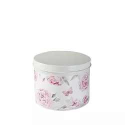 Šperkovnice s růžemi 13x11cm - Bílá - POSLEDNÍ KUSY