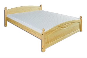 Posteľ z masívnej borovice, dvojlôžko 160x200cm - Borovica