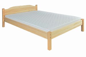 Posteľ z masívnej borovice, dvojlôžko 160x200cm - Borovica