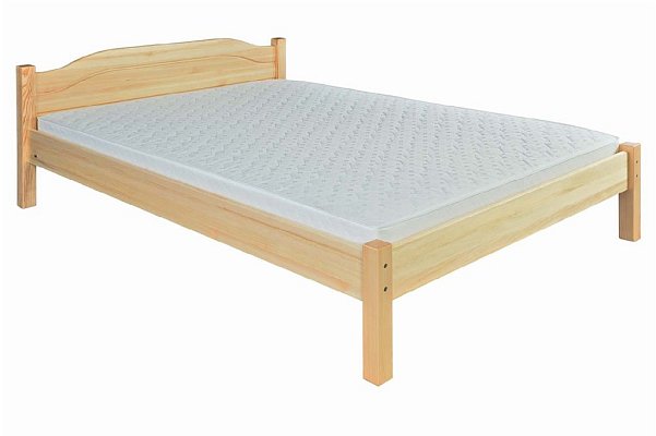 Posteľ z masívnej borovice, dvojlôžko 160x200cm - Borovica