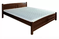 Postel z masivní borovice, dvoulůžko 200x200cm - Borovice 