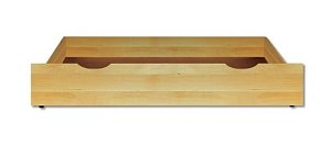 Úložný priestor z masívneho buku 150x67x24cm - Buk-bielený