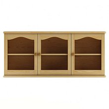 Kuchynská skrinka z masívnej borovice 131x30x60cm - Borovica