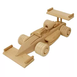 Maketa formula z masívneho buka