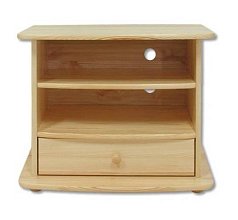 Televizní stolek RV108 z masivní borovice 72x44x65cm - Borovice