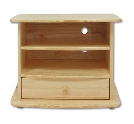 Televizní stolek RV108 z masivní borovice 72x44x65cm - Borovice