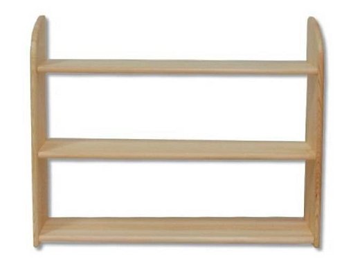 Polica 90x19x68cm - Jelša