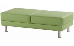 Taburet - Notre Dame ND 4 - koženka červená