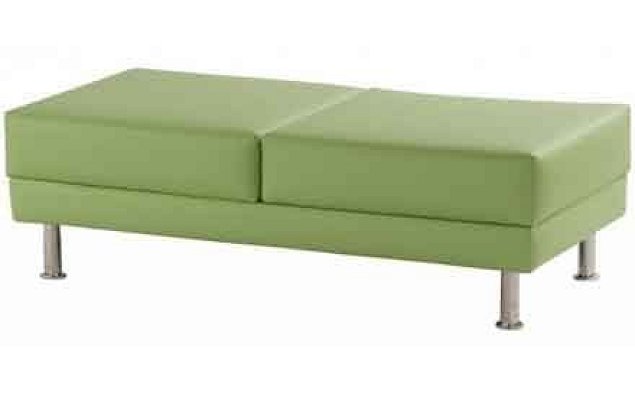 Taburet - Notre Dame ND 4 - koženka červená