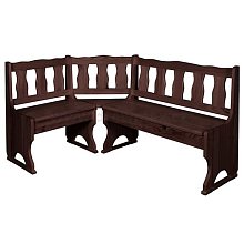 Jedálenská lavica 150x110x86cm - Orech