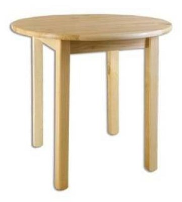 Jedálenský stôl pr.90xv.75cm - Šedá