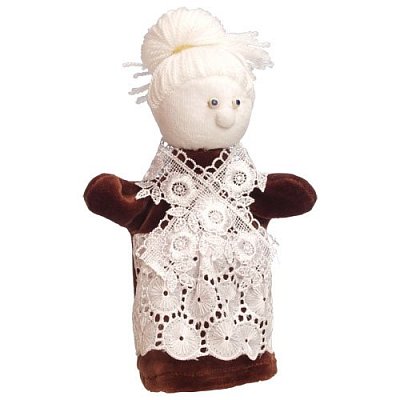 Maňásek plyšový 18cm - Babička