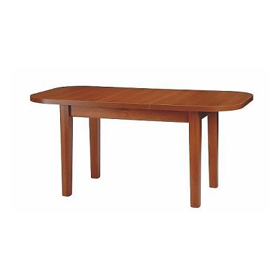 Jedálenský stôl rozkladací 150/190 cm - FORTE-150 - Biela