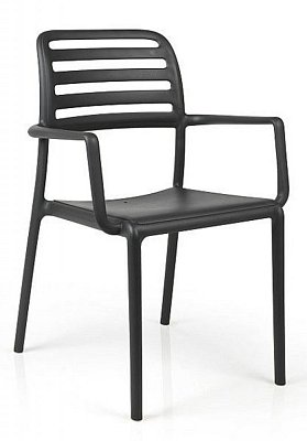 Plastové kresielko - COSTA kresielko - Antracite