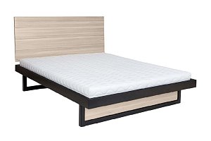 Posteľ z masívneho prírodného dubu, dvojlôžko 180x200cm - Dub bielený