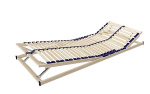 Rošt lamelový polohovateľný z brezového dreva - Twinflex KF 80x200