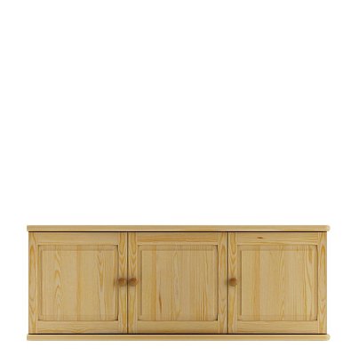 Skříňový nástavec z masivní borovice 131x57x50cm - Borovice