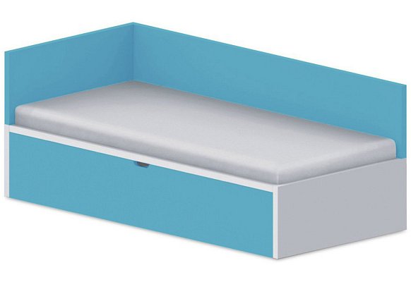 Lôžko biele 90x200cm - Marmara blue