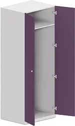 Šatní skříň 80x62x205cm - Chilli red