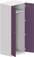 Šatníková skriňa 80x62x205cm - Brillint white