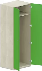 Šatní skříň 80x62x205cm - Chilli red