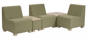 Křeslo - Trio 100 - Sv.modrá