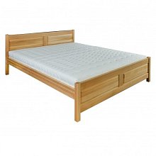 Postel z masivního buku, jednolůžko 120x200cm - Buk-geteborg