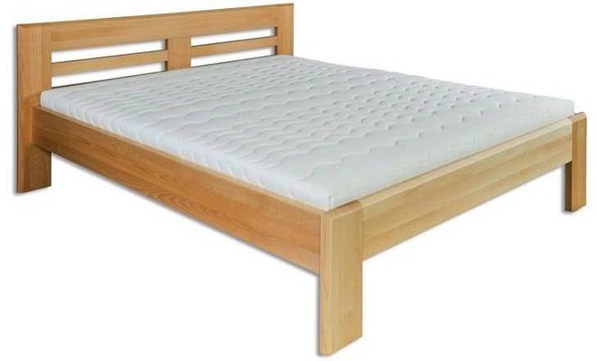 Postel z masivního buku, dvoulůžko 160x200cm - Buk-geteborg