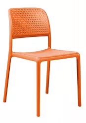 Plastová židle BORA - Rosso