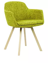 Čalúnené kresielko - Fire Wood - Hnedá