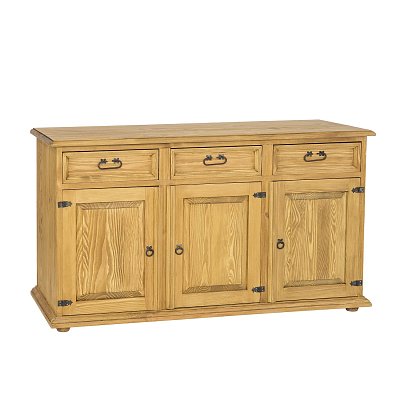 Komoda z masívnej borovice, 167x85x56 cm - Rustikal