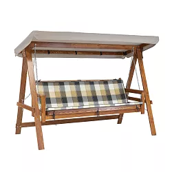 Zahradní houpačka třímístná 235x170x118cm