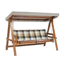 Zahradní houpačka třímístná 235x170x118cm