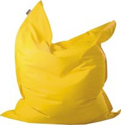 Sedací vak - Wavelet 130x110x27cm - Žltá