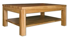 Konferenční stolek ST 171 z přírodního buku 120x80x75 - Bělený